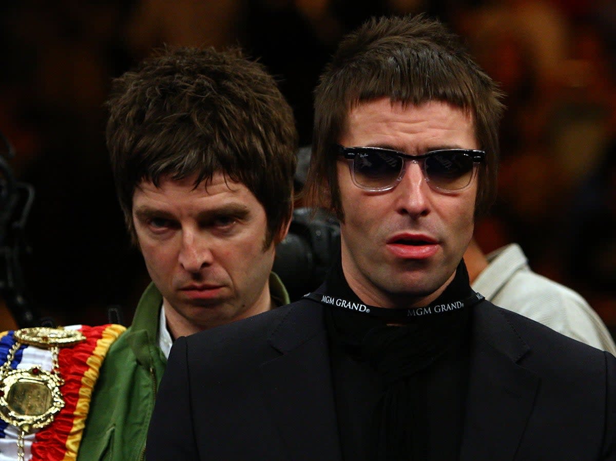 Noel and Liam Gallagher were at the forefront of the 1990s Britpop phenomenon (Getty)