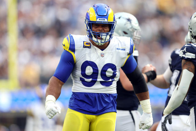 Aaron Donald keeps Rams out of basement of PFF's defensive line rankings