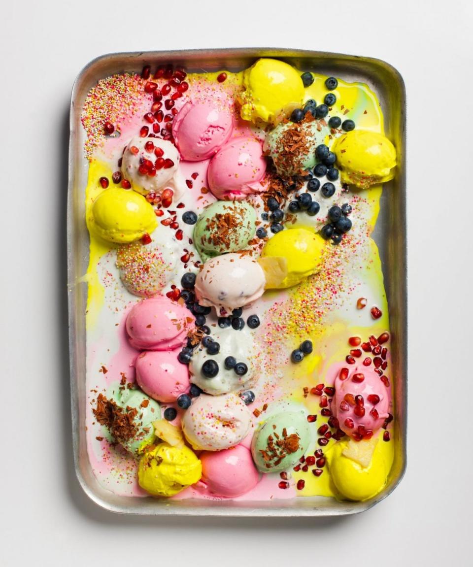 Ice cream feasting by Bompas & Parr (Nathan Pask)