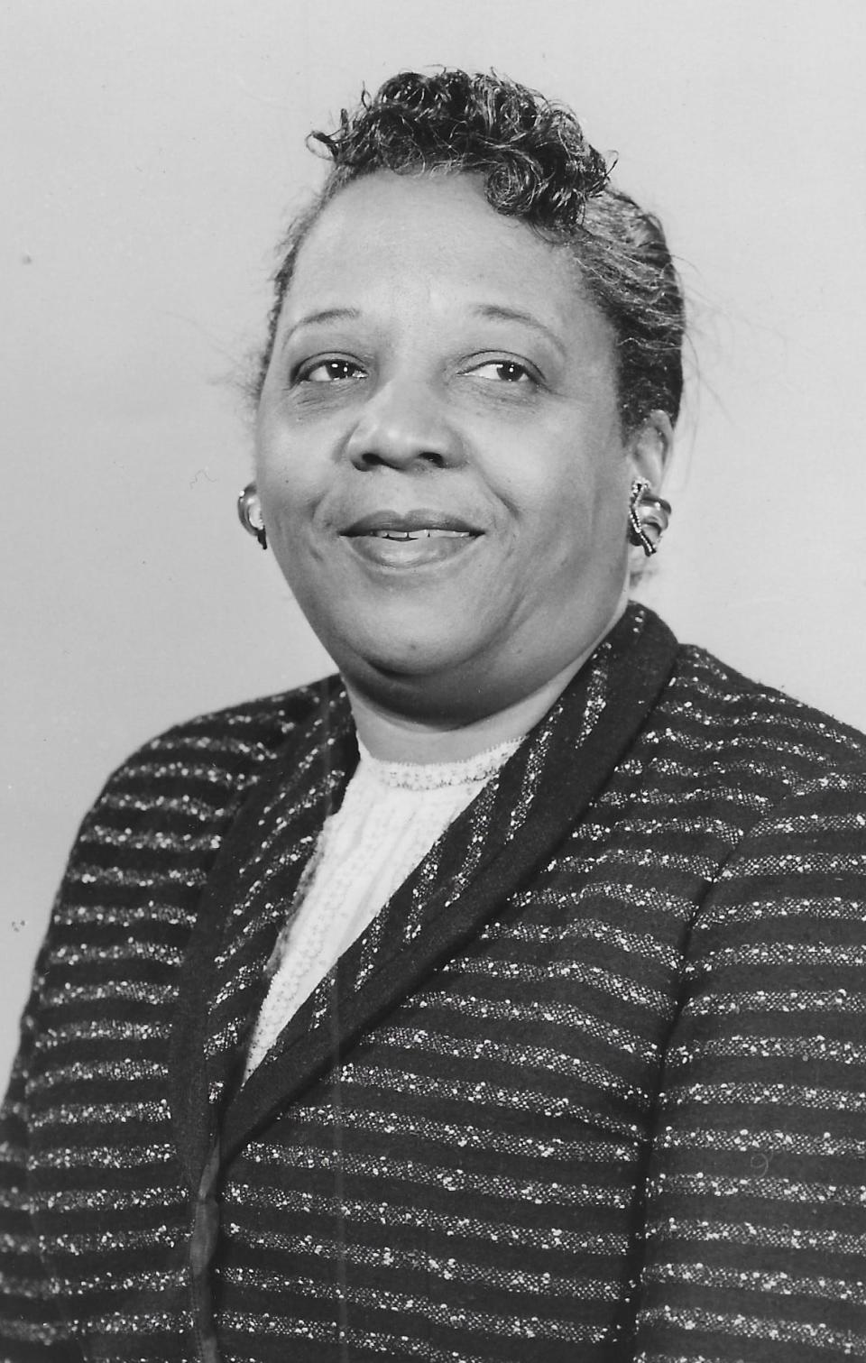 Georgia native Remonia Z. Lynton, pictured in 1960, was the first lady of Second Baptist Church in Akron.