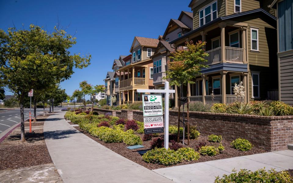 A "For Sale" outside a house in Hercules, California, US - David Paul Morris/Bloomberg