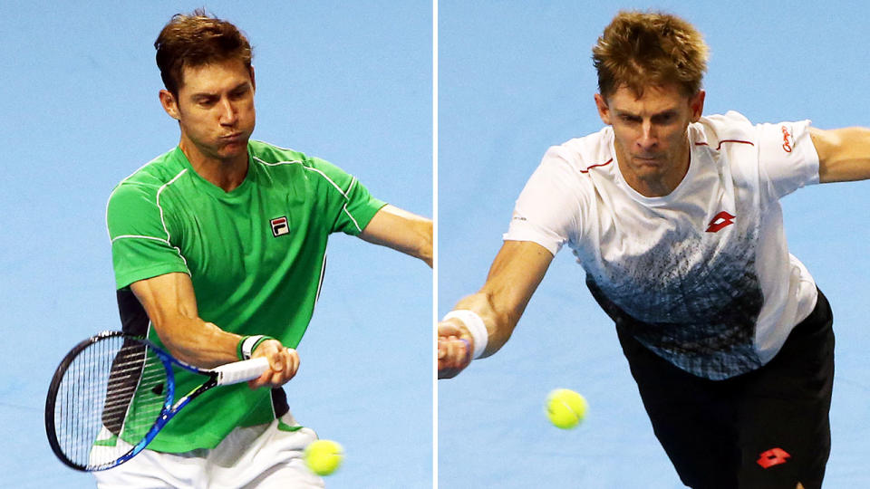 Matt Ebden revealed Kevin Anderson’s terrific gesture after their match in Tokyo. Pic: Getty