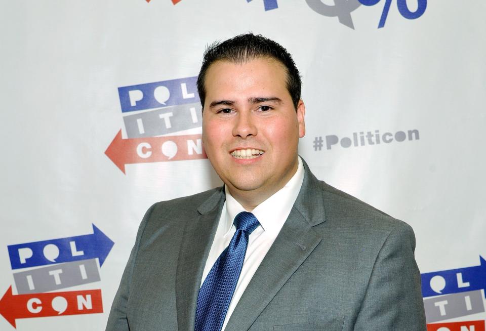 Omar Navarro at Politicon in Pasadena, California, on July 29, 2017.&nbsp; (Photo: John Sciulli via Getty Images)