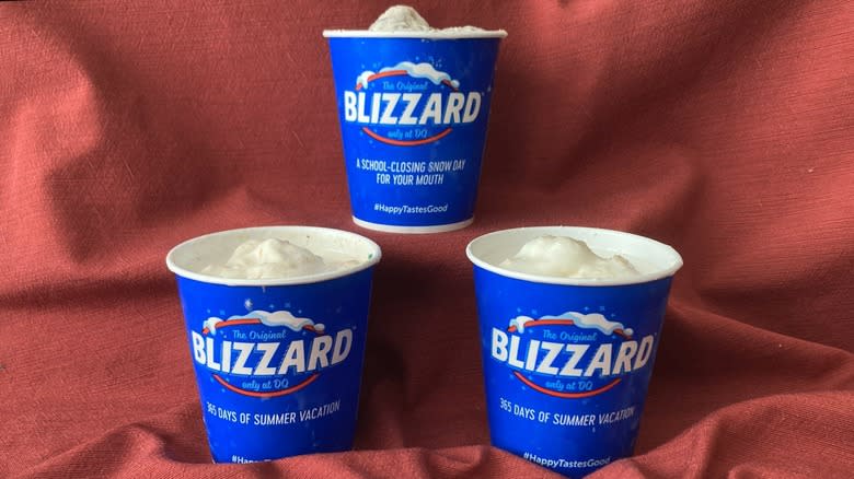 Dairy Queen summer Blizzard trio