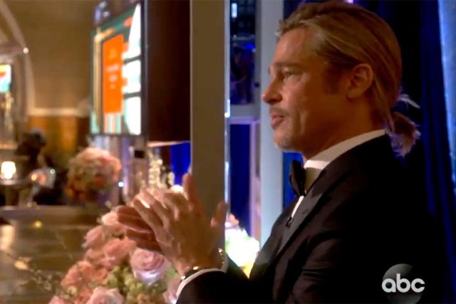 Brad Pitt In Brioni @ 2020 Screen Actors Guild Awards