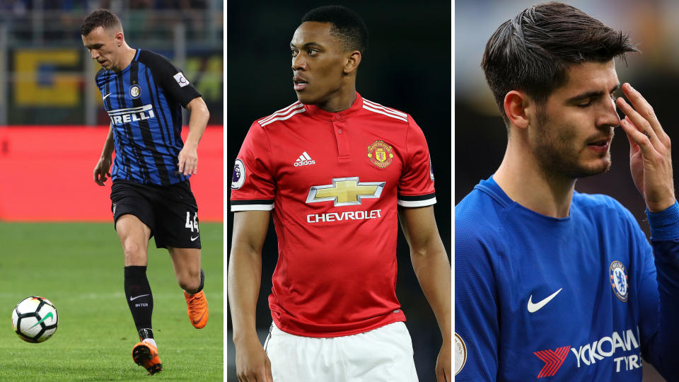 In, out and out? Perisic is coming to the Premier League as Martial and Morata seem to be leaving it