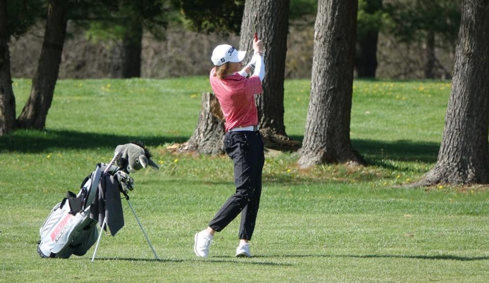 Bedford's Carter Klawonn was the Monroe County Region Boys Golfer of the Year last spring.