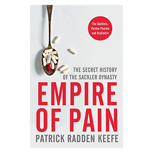 <p><a class="link " href="https://www.amazon.co.uk/Empire-Pain-History-Sackler-Dynasty-ebook/dp/B08QJMJWQ3" rel="nofollow noopener" target="_blank" data-ylk="slk:SHOP;elm:context_link;itc:0;sec:content-canvas">SHOP</a></p><p>The New Yorker writer won the 2019 Orwell Prize for Say Nothing, his incredible examination into the history of the Troubles in Northern Ireland. Now he’s back with Empire of Pain, which will delve into the world of the notorious Sackler family, who made their riches developing Oxycontin, which became a catalyst for the opioid crisis that currently grips the United States. It’s out on 13 May in the UK, and you can pre-order now.</p><p>£9.99, <a href="https://www.amazon.co.uk/Empire-Pain-History-Sackler-Dynasty-ebook/dp/B08QJMJWQ3" rel="nofollow noopener" target="_blank" data-ylk="slk:amazon.co.uk;elm:context_link;itc:0;sec:content-canvas" class="link ">amazon.co.uk</a></p>