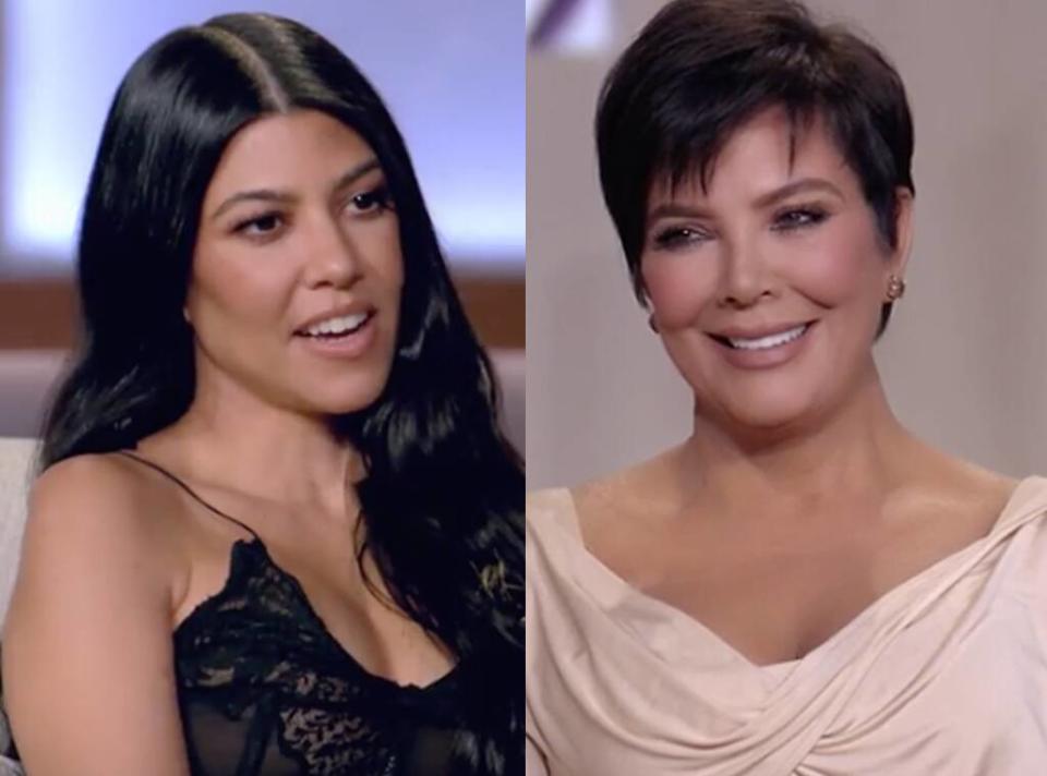 Kourtney Kardashian, Kris Jenner, KUWTK Reunion