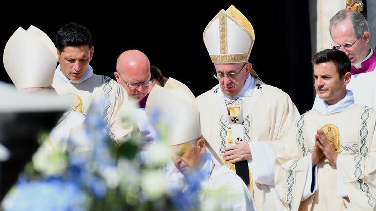 El papa Francisco proclamó santa a la Madre Teresa de Calcuta en 2016