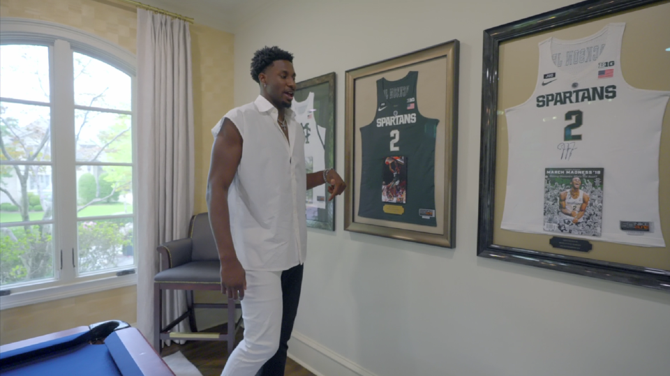 Grizzlies star Jaren Jackson Jr. shows off his house on MTV's "Cribs."