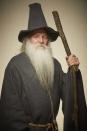 This Gandalf inspired look is sure to be a hit among Lord of the Rings fans. [Photo: Caters]