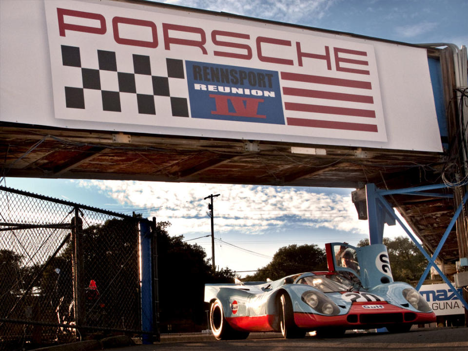 Click to view the Porsche Rennsport Reunion IV image gallery and slideshow.