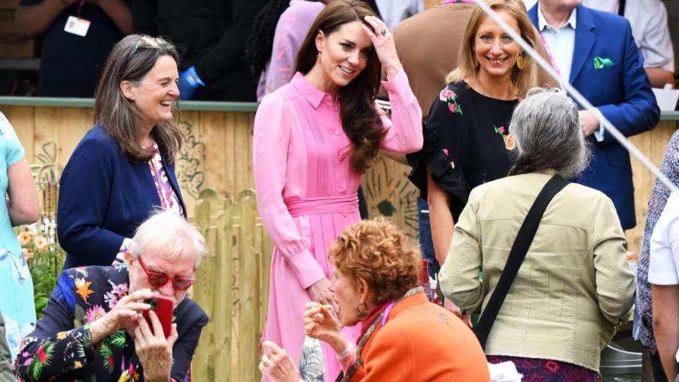 <div class="inline-image__caption"><p>Catherine, Princess Of Wales attends the 2023 Chelsea Flower Show at Royal Hospital Chelsea on May 22, 2023 in London, England.</p></div> <div class="inline-image__credit">Karwai Tang / Getty</div>