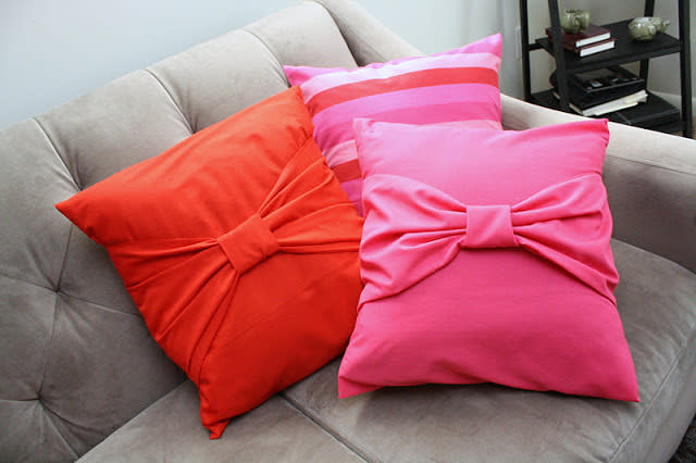 Beautiful Bow Pillow