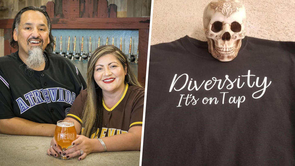 Richard and Jess Fierro own Atrevida Beer Co. (Photo: Atrevida Beer/Instagram)