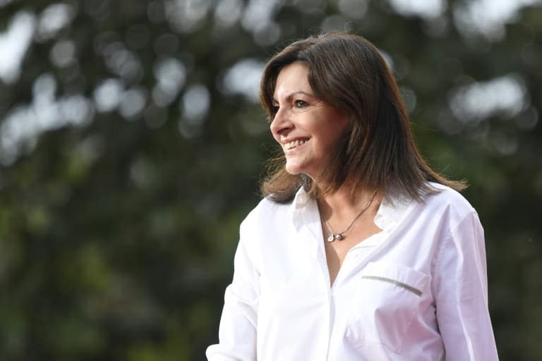 La candidate PS à la présidentielle Anne Hidalgo, le 25 septembre 2021 à Paris
 - Bertrand GUAY © 2019 AFP