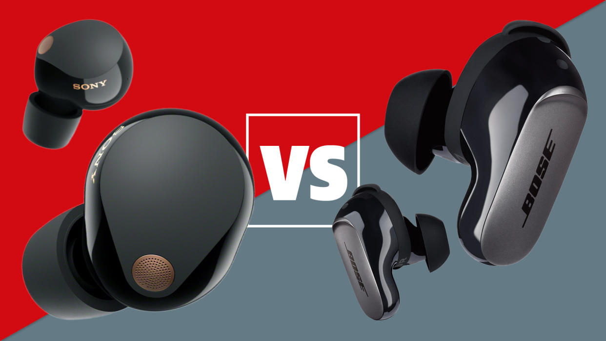  Sony WF1000XM5 vs Bose QuietComfort Ultra Earbuds. 