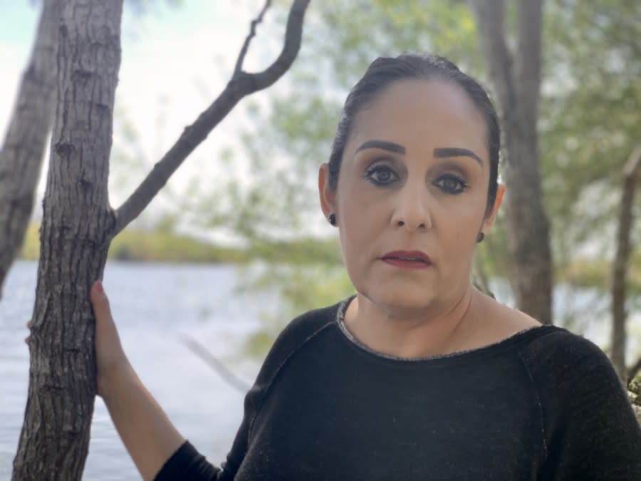 Nayda Alvarez fears losing her borderlands in Starr County. She is seen on March 7, 2020. (Sandra Sanchez/Border Report File Photo)