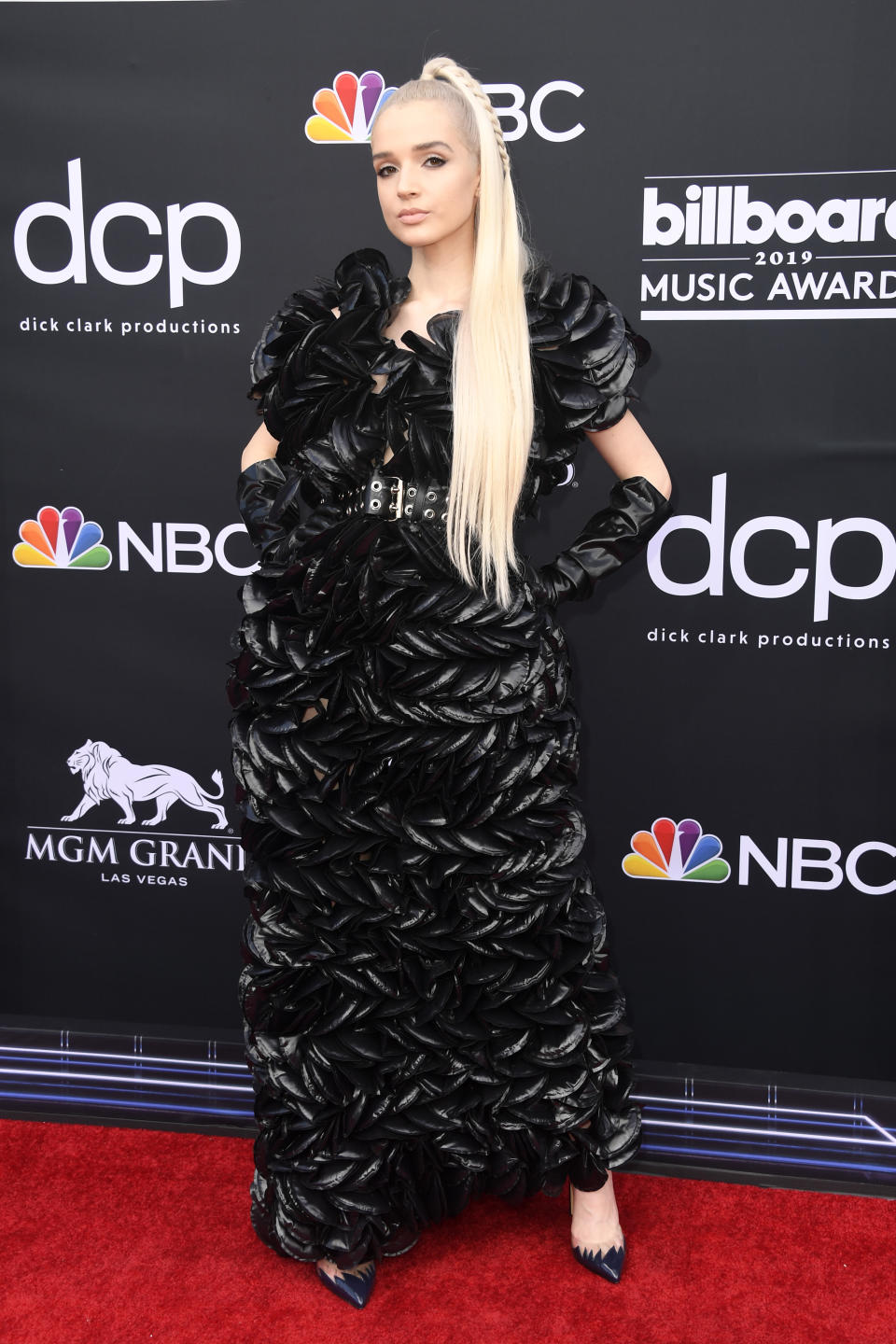 Poppy attends the 2019 Billboard Music Awards at MGM Grand Garden Arena in Las Vegas.