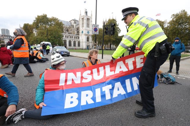 Insulate Britain protests