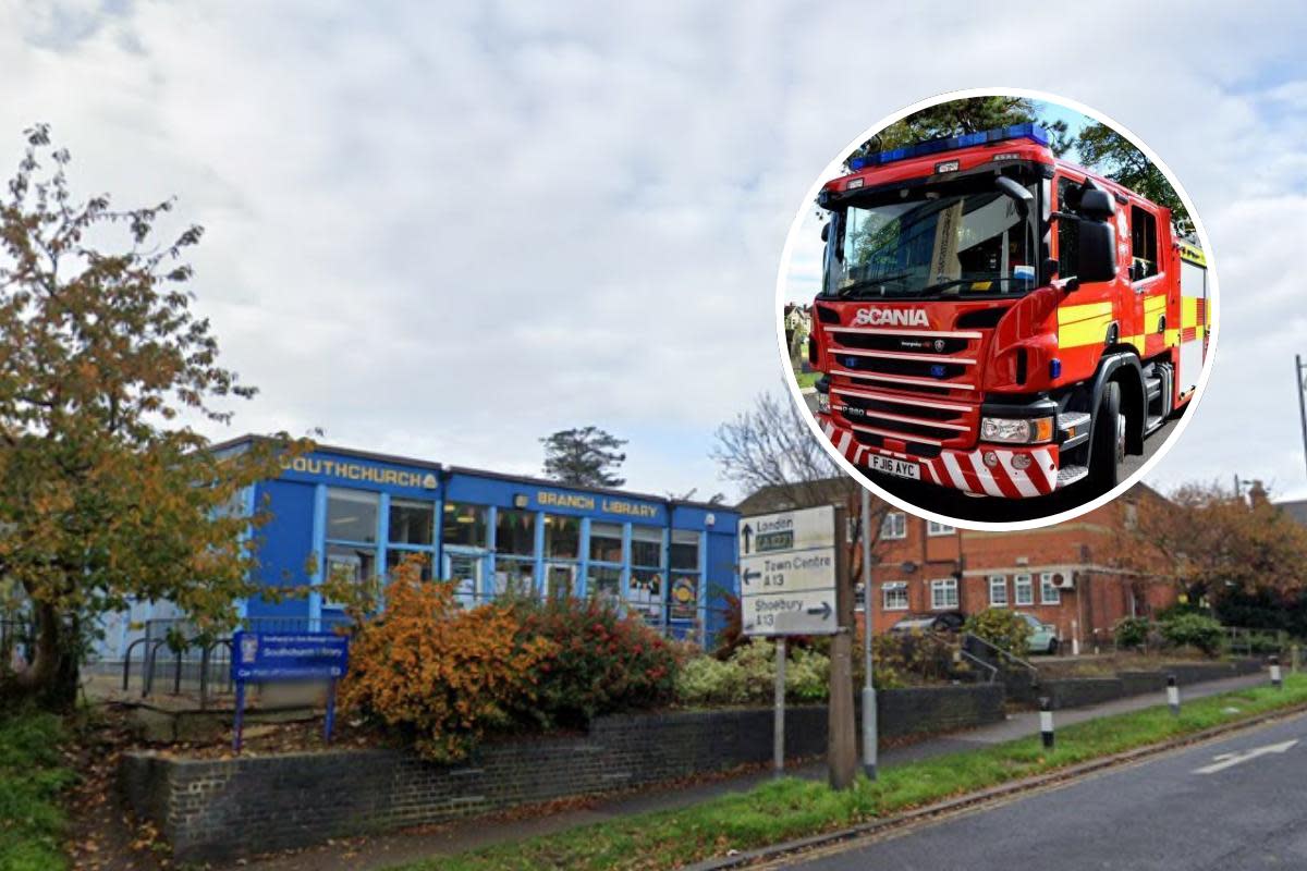 Fire - Library in Southend hit by blaze <i>(Image: Google Maps)</i>