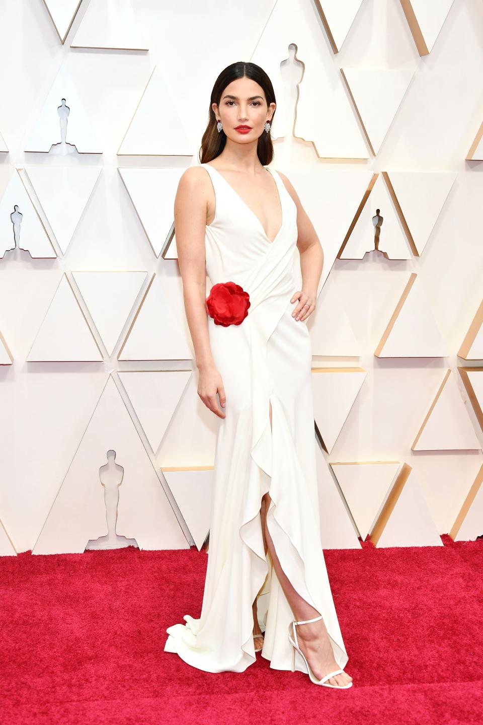 Lily Aldridge at the Oscars 2020