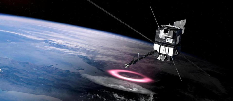 Le satellite Taranis est un projet de microsatellite, du programme Myriade du Cnes, dédié à l'étude des transferts impulsifs d'énergie, entre l'atmosphère et l'environnement spatial de la Terre, qui sont observés au-dessus des régions orageuses.
