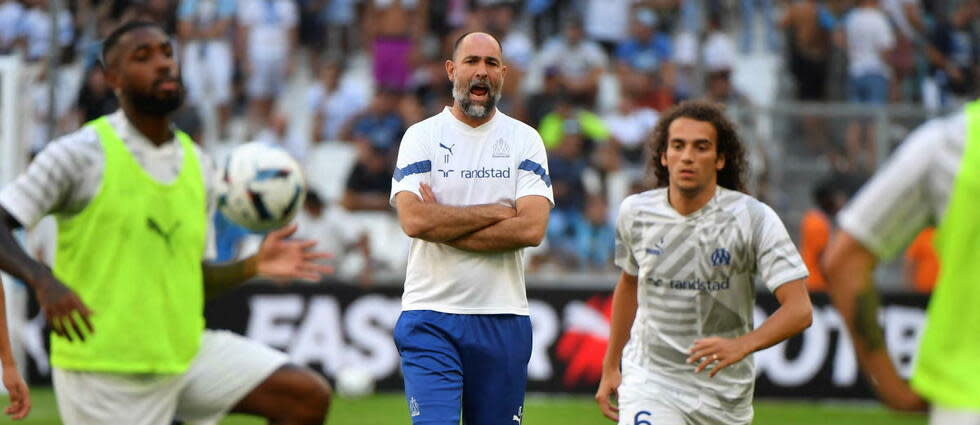 L'autorité d'Igor Tudor passe mal, pour l'instant, avec le vestiaire de l'OM.  - Credit:SYLVAIN THOMAS / AFP