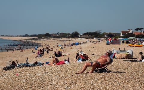 This fellow has had his fair share of Bognor Regis's 1,920 hours of annual sunshine - Credit: Getty