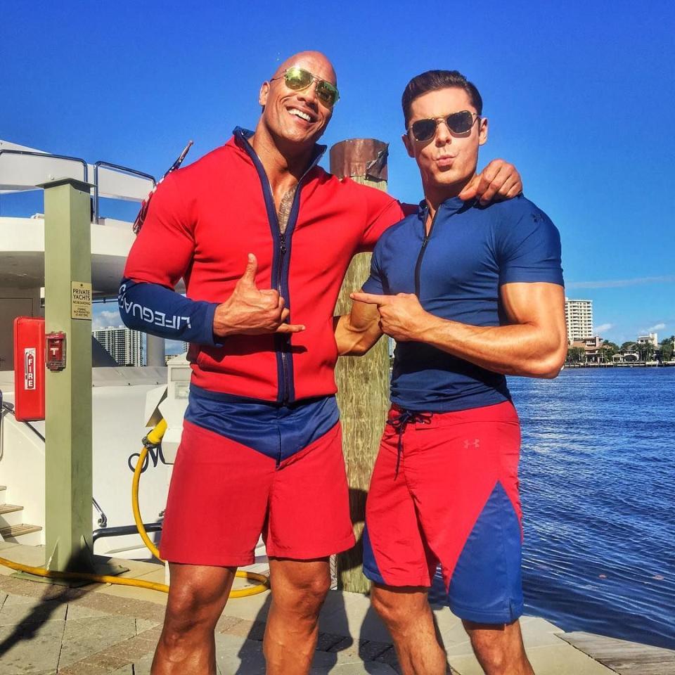 Photo credit: @therock - Instagram