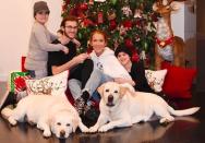 <p>Céline Dion : des fêtes en famille !</p><br>