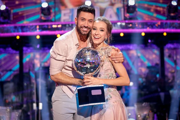 Rose Ayling-Ellis and Giovanni Pernice won last year's Strictly Come Dancing (Photo: Guy Levy/BBC via PA Media)