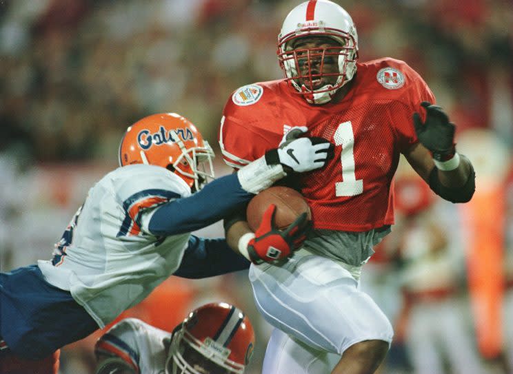 Former Nebraska running back Lawrence Phillips was atop of Art Modell's draft board. (Getty Images)