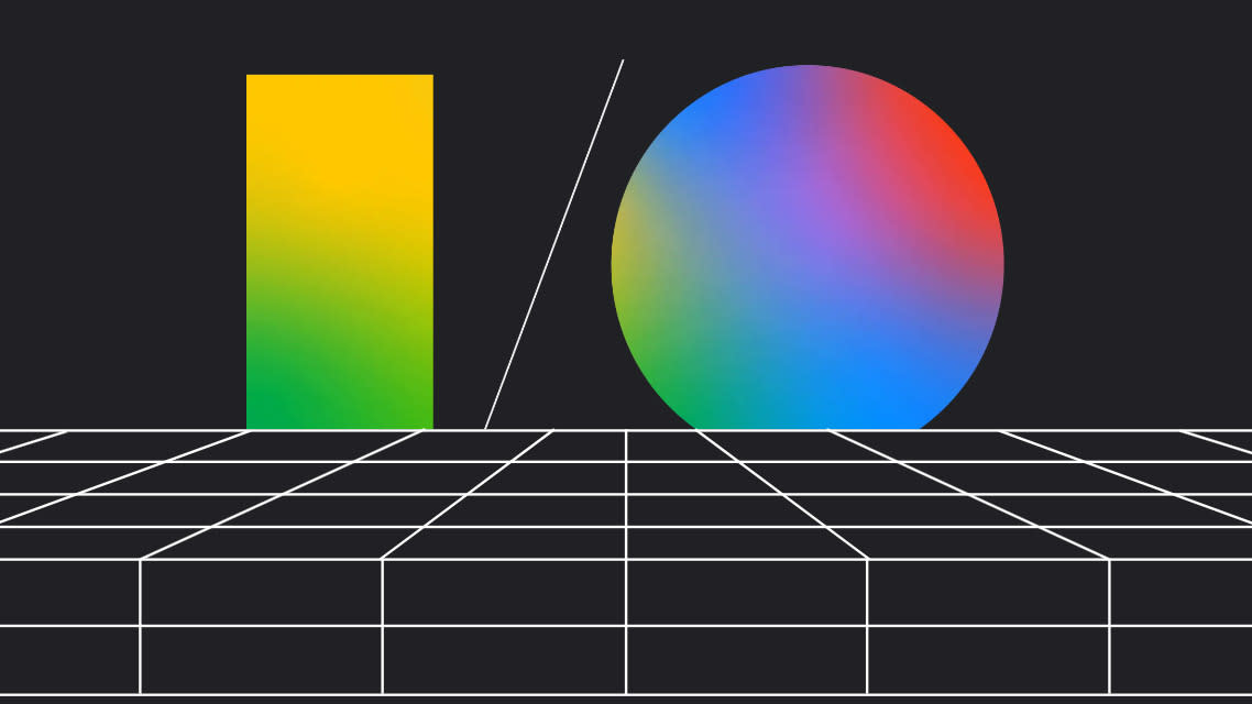  Google I/O logo. 