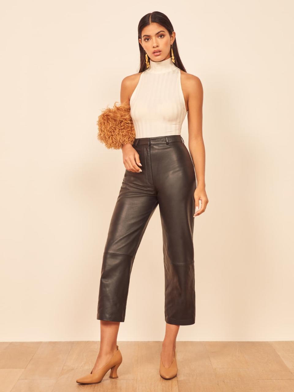 Veda Leather Pant 