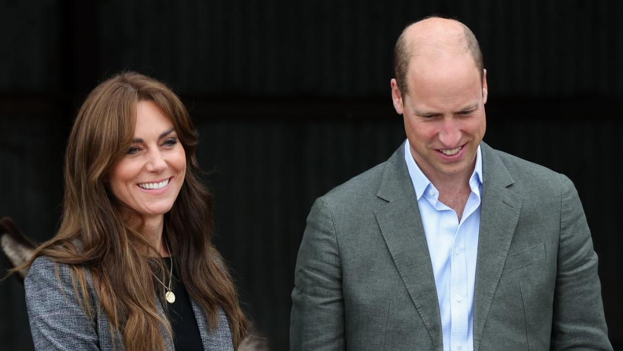 the prince and princess of wales visit hereford