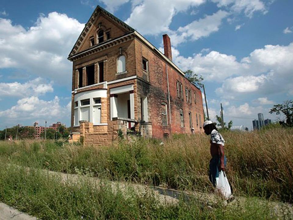 abandoned house