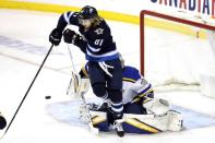 NHL: Stanley Cup Playoffs-St. Louis Blues at Winnipeg Jets