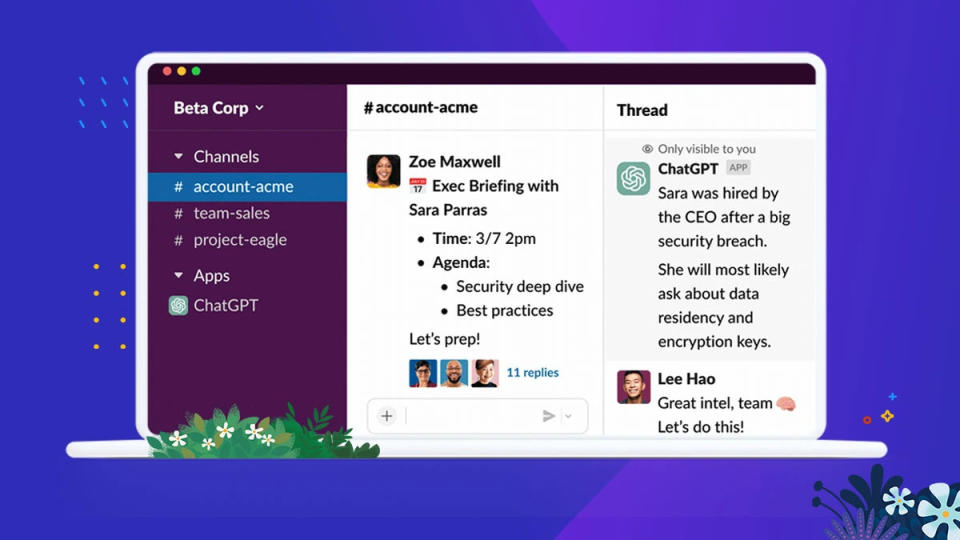 ChatGPT on Slack