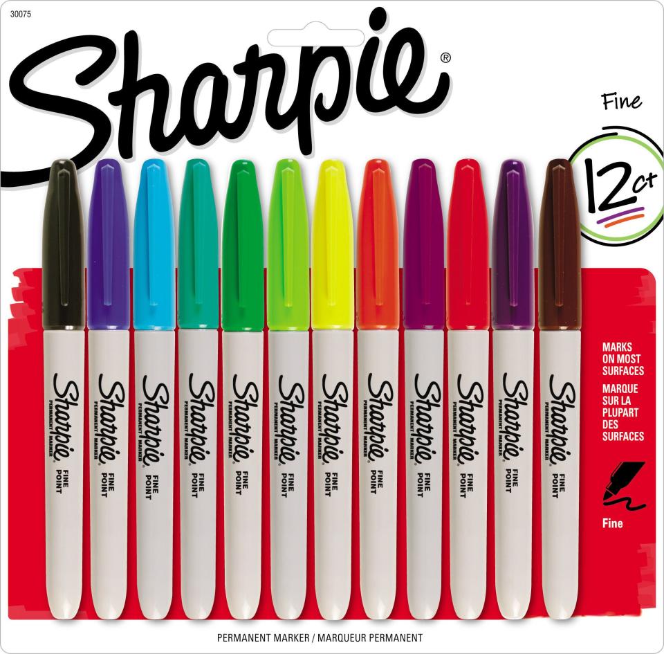 SHARPIE Fine Point Permanent Markers. 