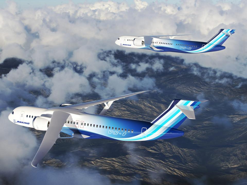 NASA's contest winner: Boeing's new fuel-efficient jet prototype