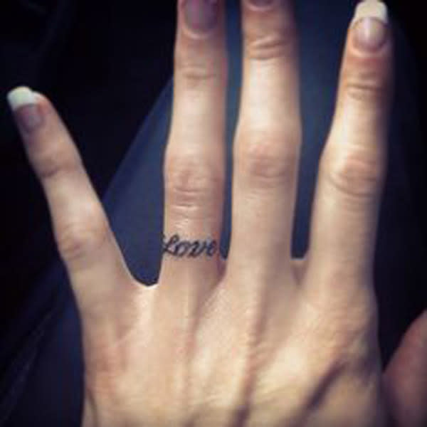 21 Wedding Band Tattoo Ideas (Instead Of A Ring!) - TattooGlee | Ring  finger tattoos, Wedding band tattoo, Wedding finger tattoos