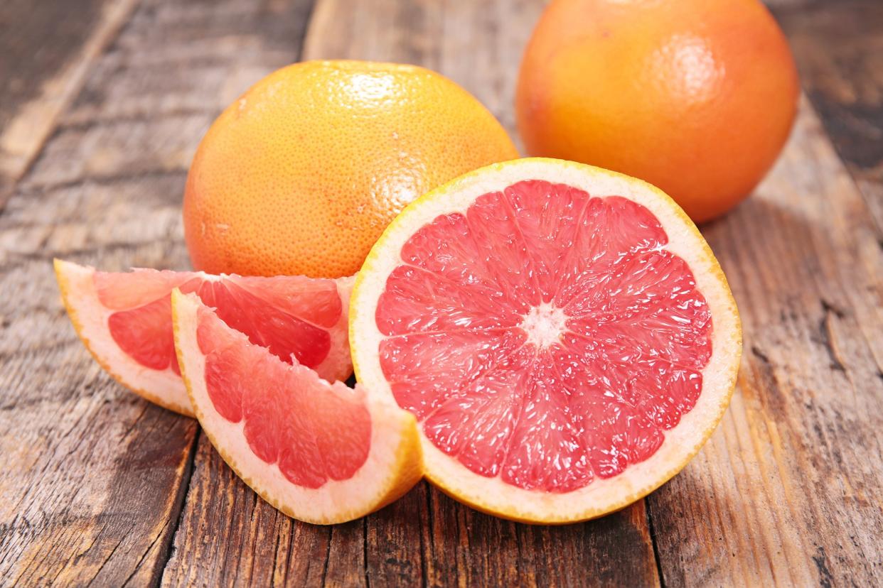 red grapefruit