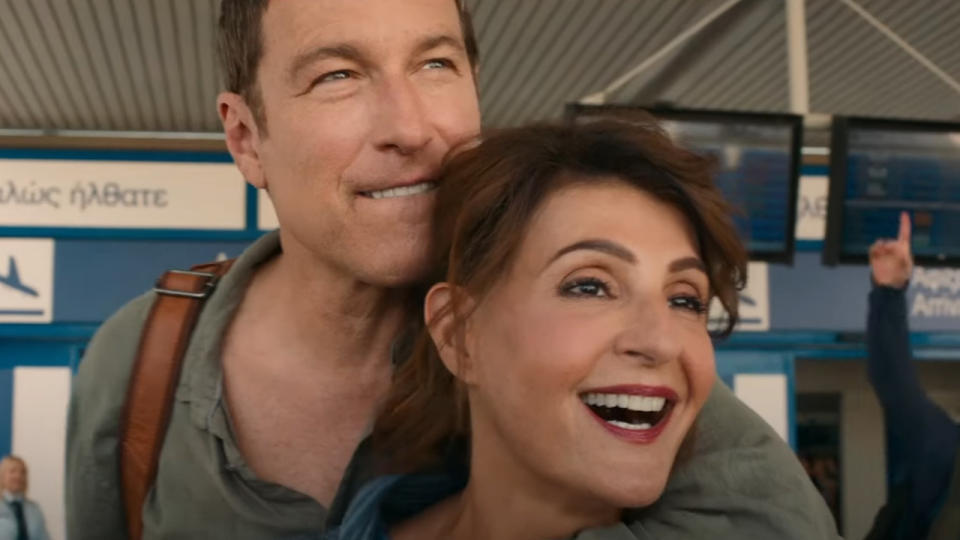 John Corbett and Nia Vardalos in My Big Fat Greek Wedding 3