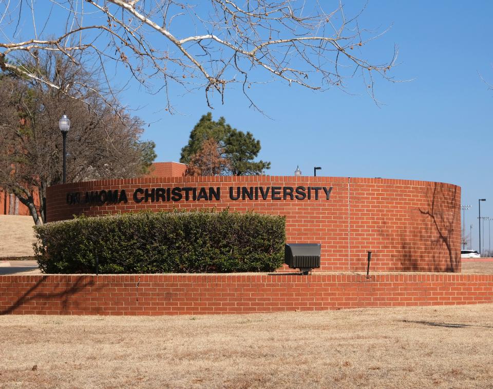 The Oklahoma Christian University campus is pictured Wednesday, March 16, 2022.