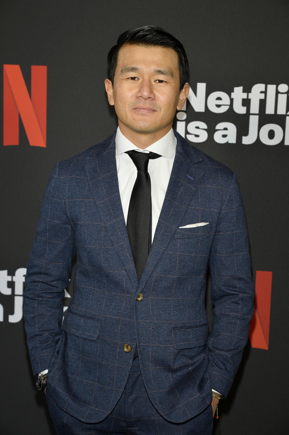 Ronny Chieng on the red carpet