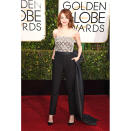 <h2>In Lanvin</h2> <p>At the Golden Globe Awards, 2015</p> <h4>Getty Images</h4>