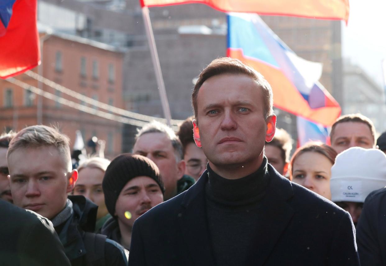 Russian opposition politician Alexei Navalny (file photo): REUTERS