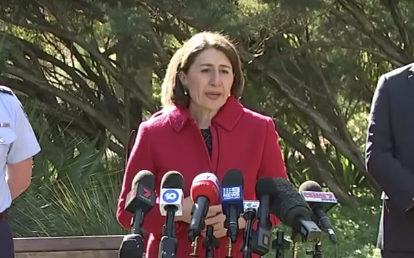 Gladys Berejiklian announced the NSW border will be closed to Victoria.